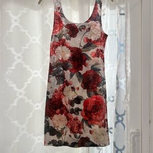 Velvet Rose Slip Mini Dress